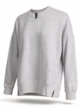 Kirkland Signature Womens's Gray Crewneck Sweater